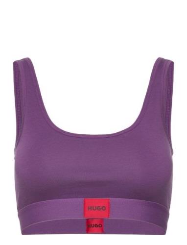 Bralette Red Label Lingerie Bras & Tops Soft Bras Tank Top Bras Purple...