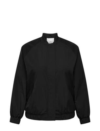 Carminna Over Bomber Jacket Otw Bomberjakke Black ONLY Carmakoma