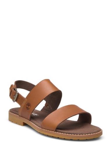 Chicago Riverside Backstrap Sandal Saddle Flade Sandaler Brown Timberl...