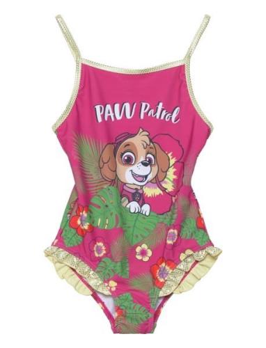 Swimsuit Badedragt Badetøj Multi/patterned Paw Patrol