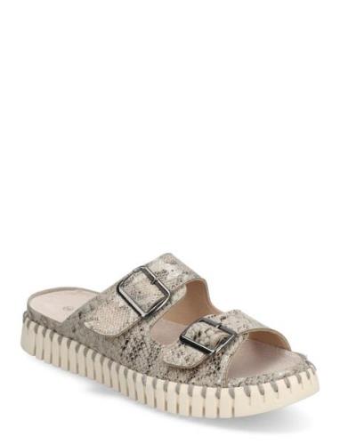 Sandal Flade Sandaler Grey Ilse Jacobsen