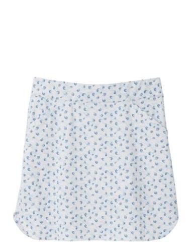 Alice Tossed Paisley Petal Hem Skort Kort Nederdel White Peter Millar