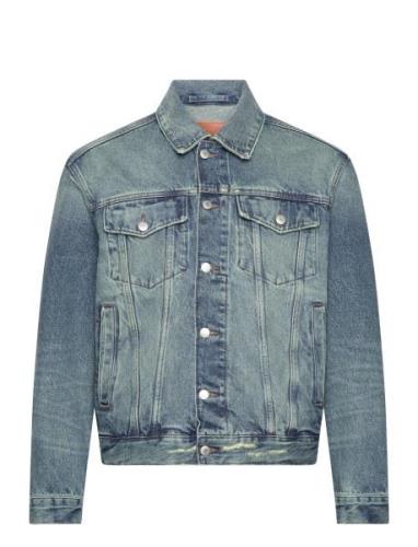 Denim Trucker Jacket Jakke Denimjakke Blue GANT