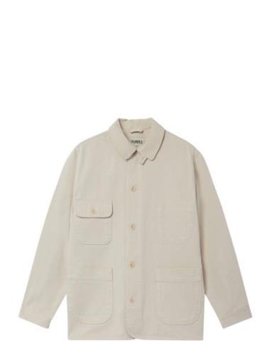 Chore Jacket Tynd Jakke Beige Pompeii