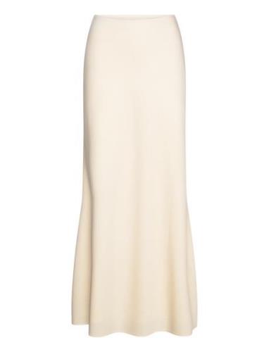 Ally Long Skirt Lang Nederdel Cream Marville Road