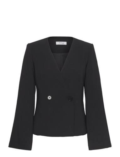 Aragon Blazer Blazers Double Breasted Blazers Black Marville Road