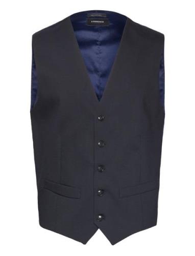 Technical Stretch Waistcoat Habitvest Navy Lindbergh Black