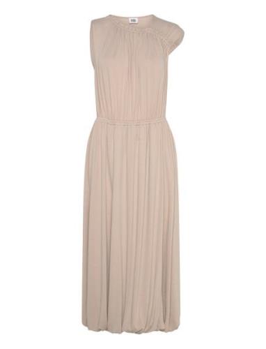 Giovanna Dress Knælang Kjole Beige Twist & Tango