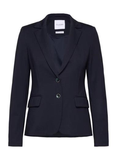 Cwelinor Blazer Blazers Single Breasted Blazers Navy Claire Woman