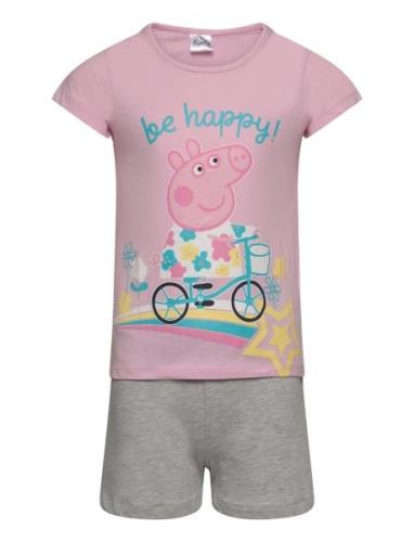 Set Pyjalong Pyjamassæt Pink Gurli Gris