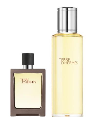 Terre D'hermès Edt Ns Refill 30 Ml + 125 Ml Parfume Eau De Toilette Nu...