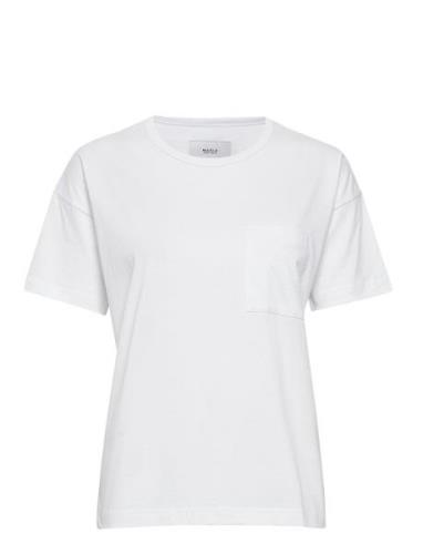 Dusk T-Shirt Tops T-shirts & Tops Short-sleeved White Makia