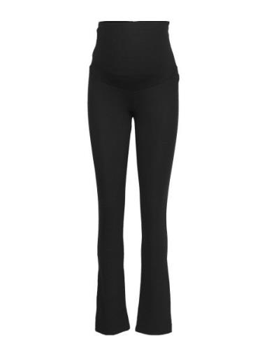 Oono Straight Leg Bottoms Trousers Straight Leg Black Boob