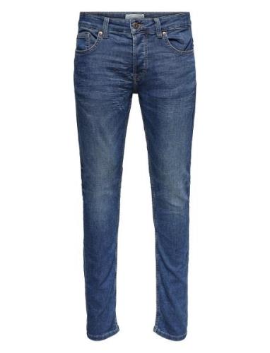 Onsloom Blue Jog 8472 Pim Dnm Noos Bottoms Jeans Slim Blue ONLY & SONS