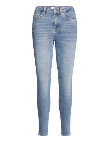 Slfsophia Mw Skinny Mid Blue Jean U Noos Bottoms Jeans Skinny Blue Sel...