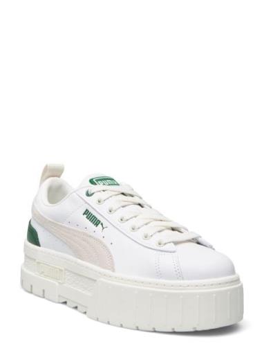 Mayze Lth Wn S Sport Sneakers Low-top Sneakers White PUMA