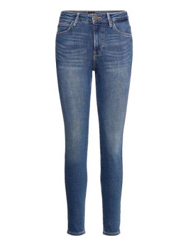 Scarlett High Bottoms Jeans Skinny Blue Lee Jeans