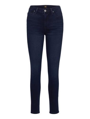 Scarlett High Bottoms Jeans Skinny Blue Lee Jeans