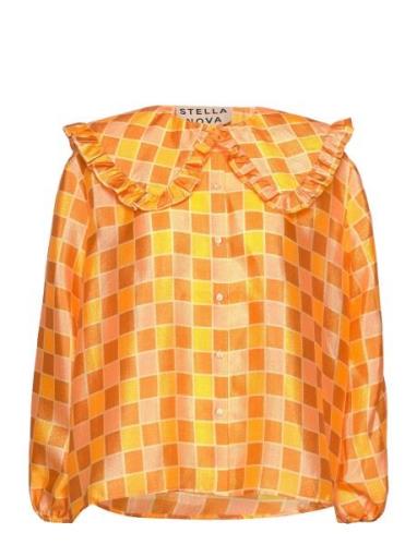 Tiggi Tops Blouses Long-sleeved Orange Stella Nova