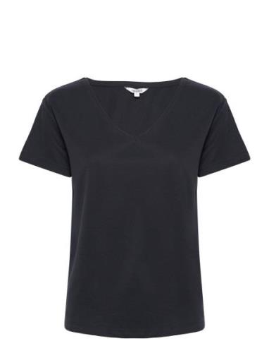 Luvanna-M Tops T-shirts & Tops Short-sleeved Black MbyM