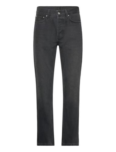 Organic Black Jas Jeans Bottoms Jeans Regular Black Mads Nørgaard