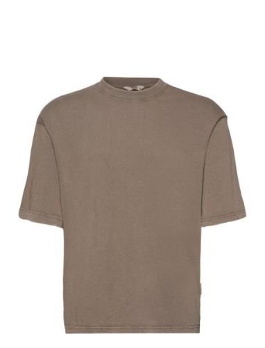 Rrgomes Tee Tops T-Kortærmet Skjorte Brown Redefined Rebel