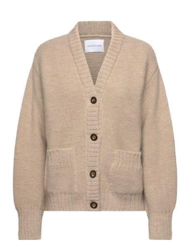 Žemiau Cardigan Tops Knitwear Jumpers Beige The Knotty S