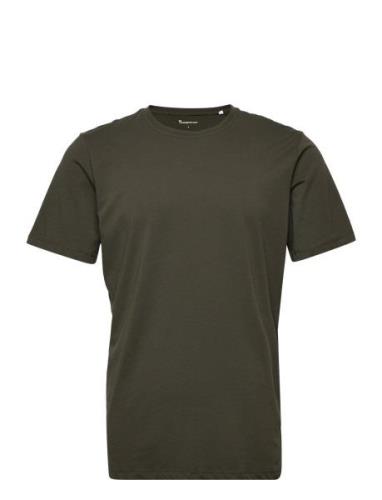 Basic T-Shirt - Gots/Vegan Tops T-Kortærmet Skjorte Green Knowledge Co...