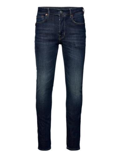 Cigarette Bottoms Jeans Slim Blue AllSaints