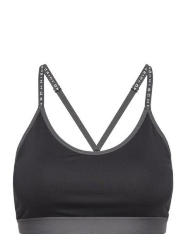 Lynda Strap Sportsbra Sport Bras & Tops Sports Bras - All Black Röhnis...