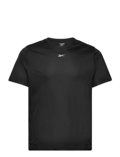 Running Ss Speedwick Tee Sport T-Kortærmet Skjorte Black Reebok Perfor...