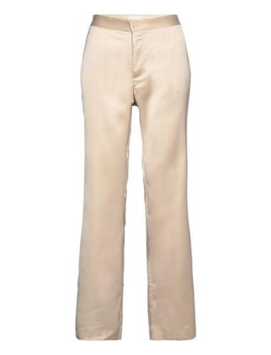 Mariam Trousers Bottoms Trousers Suitpants Beige Twist & Tango