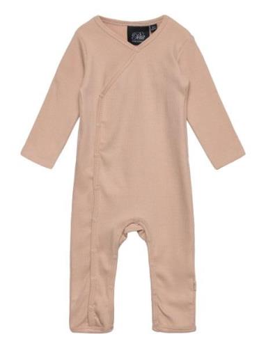 Jumpsuit Langærmet Body Beige Sofie Schnoor Baby And Kids