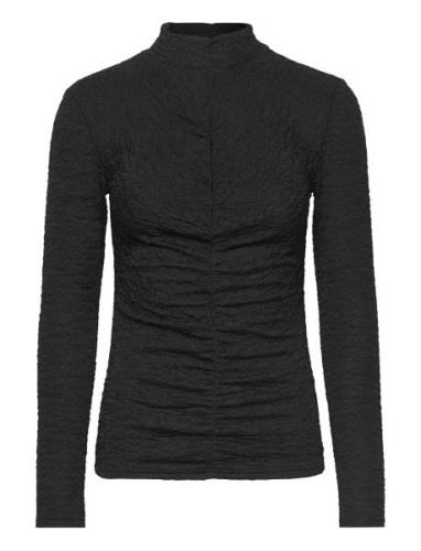 Karonia Blouse Tops Blouses Long-sleeved Black Kaffe