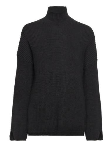 Onlbella Life Ls High Neck Nca Knt Tops Knitwear Jumpers Black ONLY