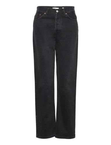 Adele Denim Bottoms Jeans Straight-regular Black House Of Dagmar