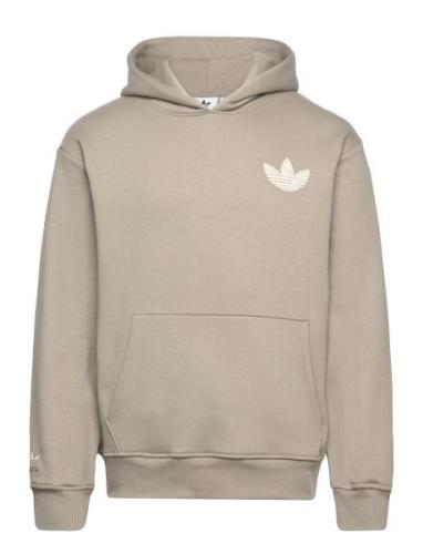 Hoodie Sport Sweatshirts & Hoodies Hoodies Beige Adidas Originals