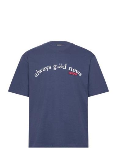 Always Good News T-Shirt Designers T-Kortærmet Skjorte Navy Pas De Mer