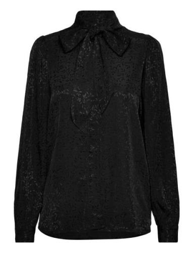 Slfceleste Ls Tie Shirt B Tops Shirts Long-sleeved Black Selected Femm...