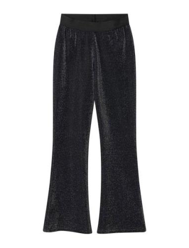 Nlfrunas Bootcut Pant Bottoms Trousers Black LMTD