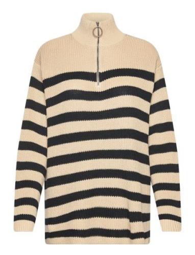 Sc-Julia Tops Knitwear Jumpers Beige Soyaconcept