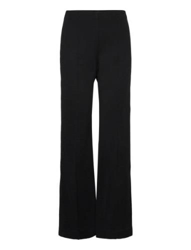 Wagner - Delighted Wool Bottoms Trousers Wide Leg Black Day Birger Et ...