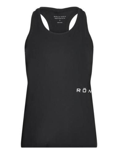 Skill Logo Racerback Sport T-shirts & Tops Sleeveless Black Röhnisch