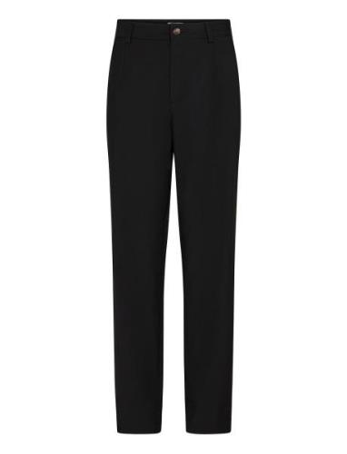 Bs Liane Regular Fit Pants Bottoms Trousers Straight Leg Black Bruun &...