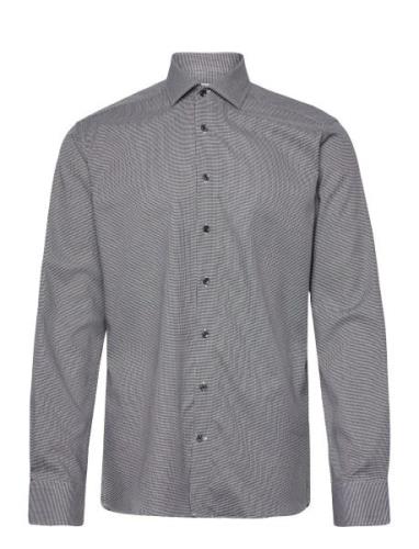 Bs Owain Slim Fit Shirt Tops Shirts Business Grey Bruun & Stengade