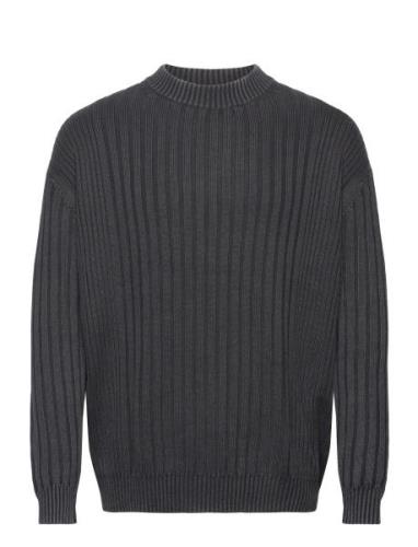 Gmd Sweater Tops Knitwear Round Necks Black Calvin Klein Jeans