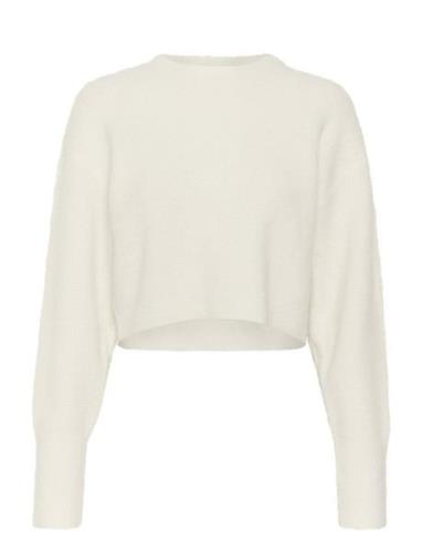 Alphagz Short Pullover Tops Knitwear Jumpers Cream Gestuz