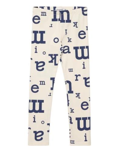 Lairi Marimerkki Ii Bottoms Leggings Cream Marimekko