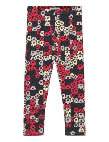 Lairi Pikkuinen Unikko Ii Bottoms Leggings Multi/patterned Marimekko