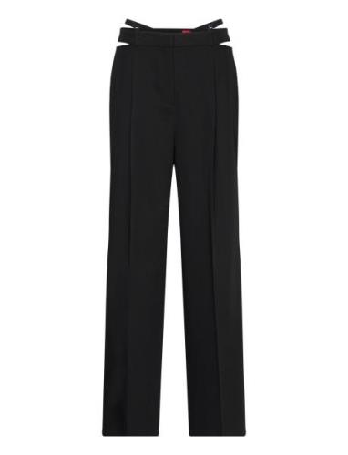 Heretara Bottoms Trousers Suitpants Black HUGO